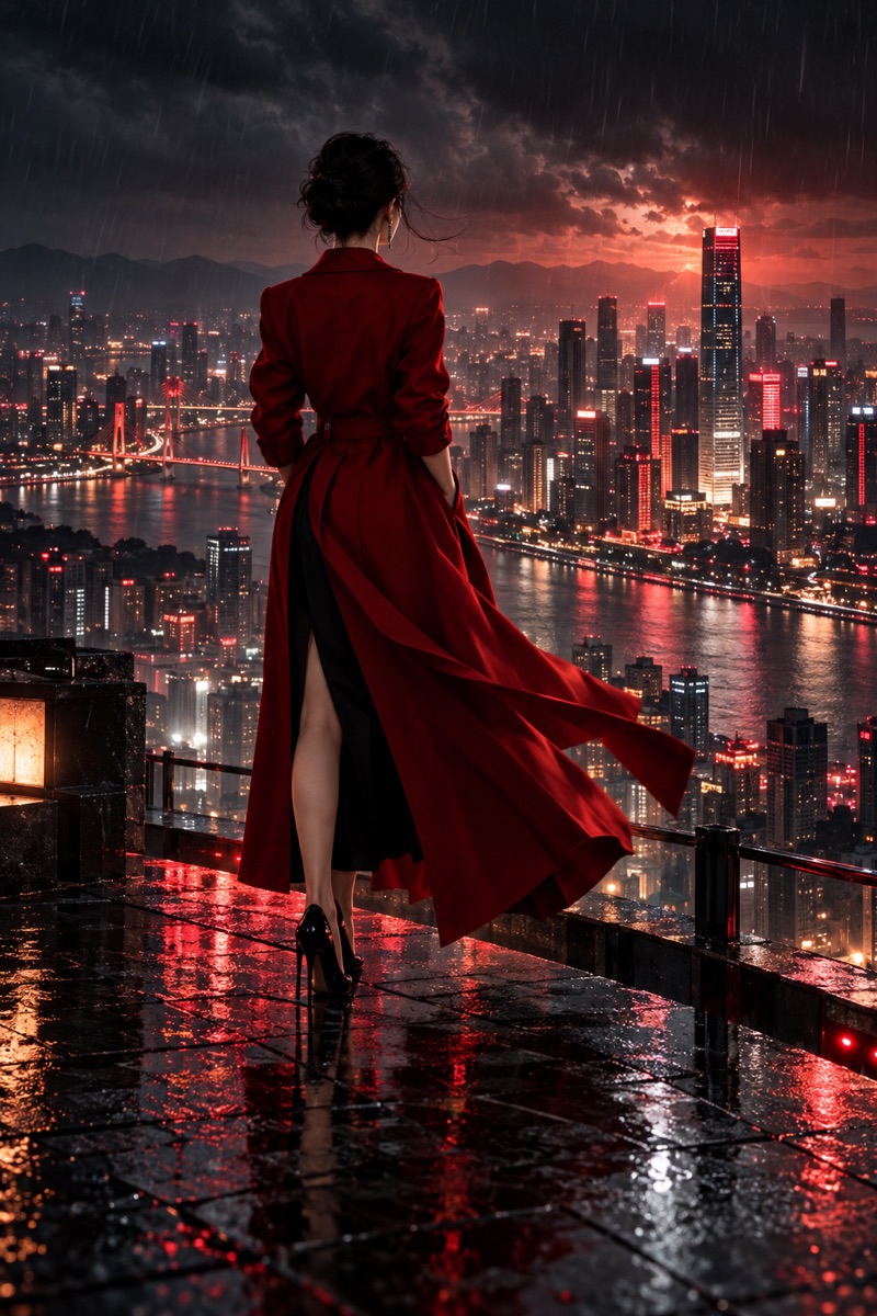 虚构短剧归来千金海报